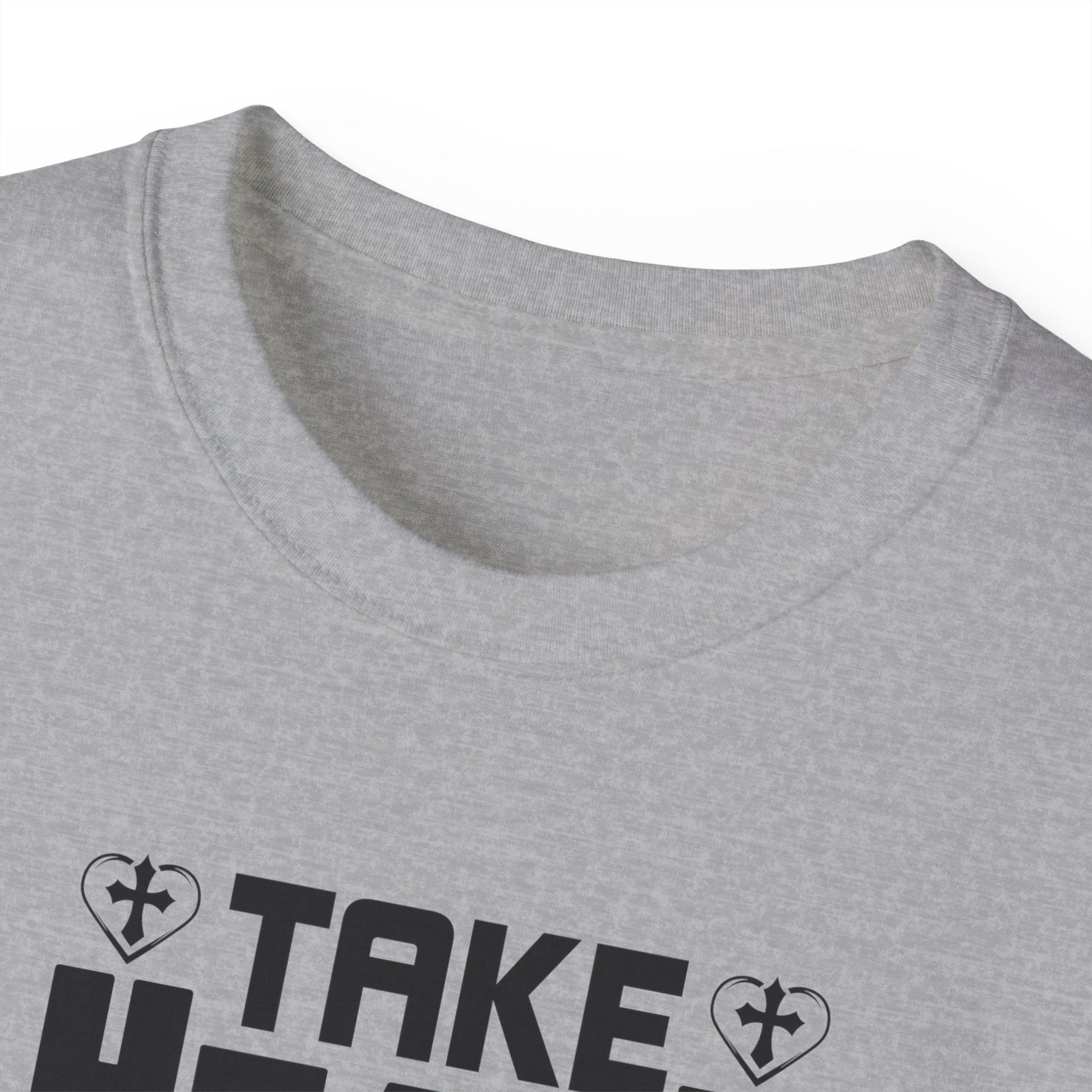 Take Heart For I Have Overcome The World Unisex Christian Ultra Cotton Tee Printify