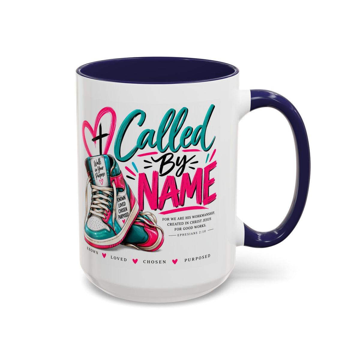 Called by Name Christian Faith Coffee Mug