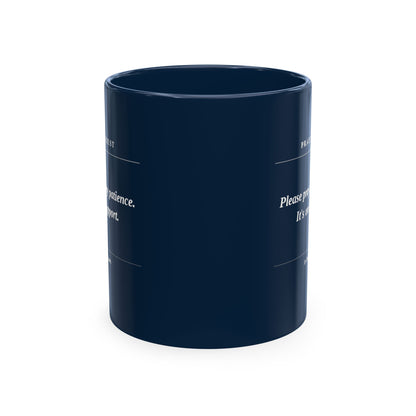 Prayer Request Ceramic Mug — 'Please Pray for Me' Inspirational Coffee Cup