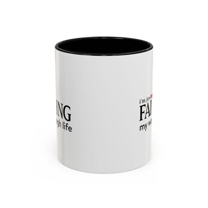 Faith-Inspired Coffee Accent Mug - Motivational Drinkware for Daily Inspiration