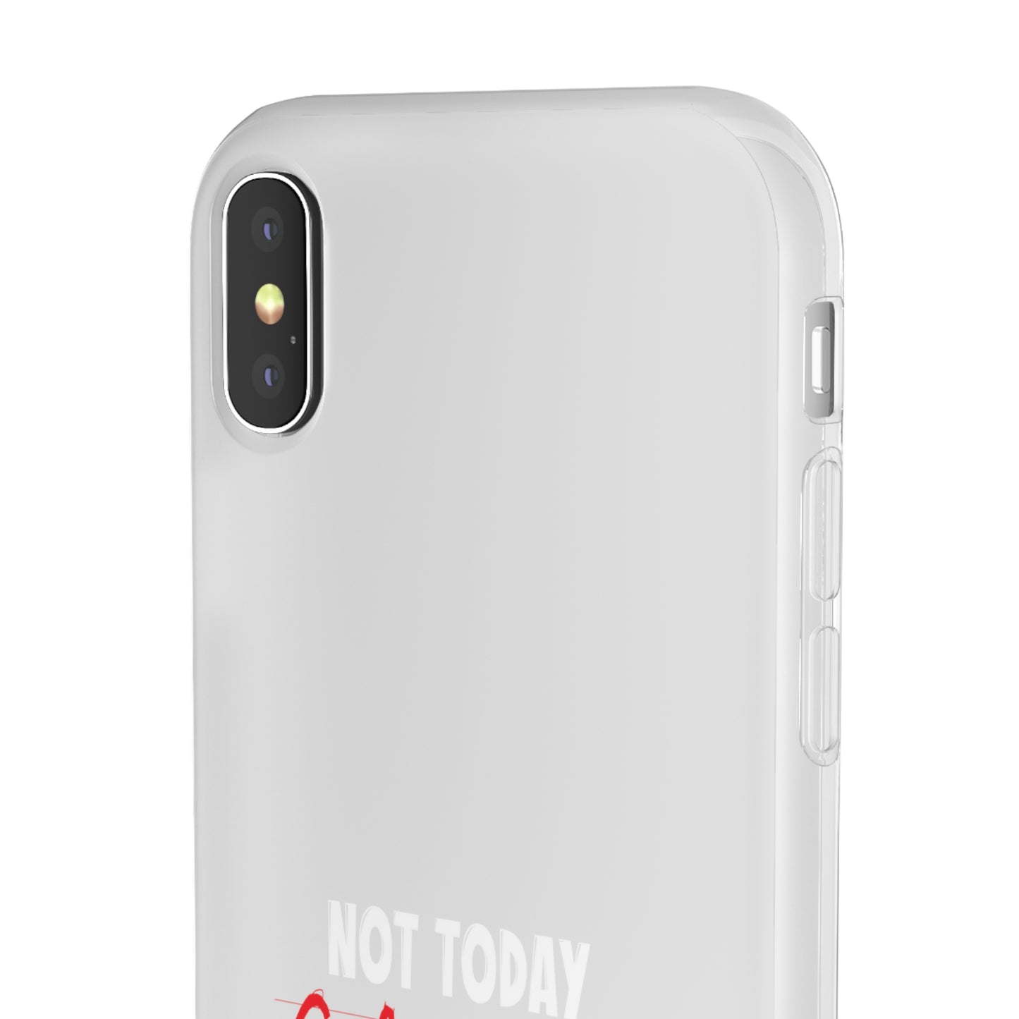 Not Today Satan Not Tomorrow Either Christian Flexi Phone Case Printify