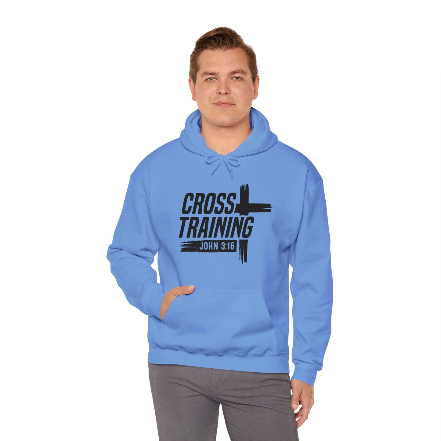 Cross Training Unisex Christian Hooded Pullover Sweatshirt