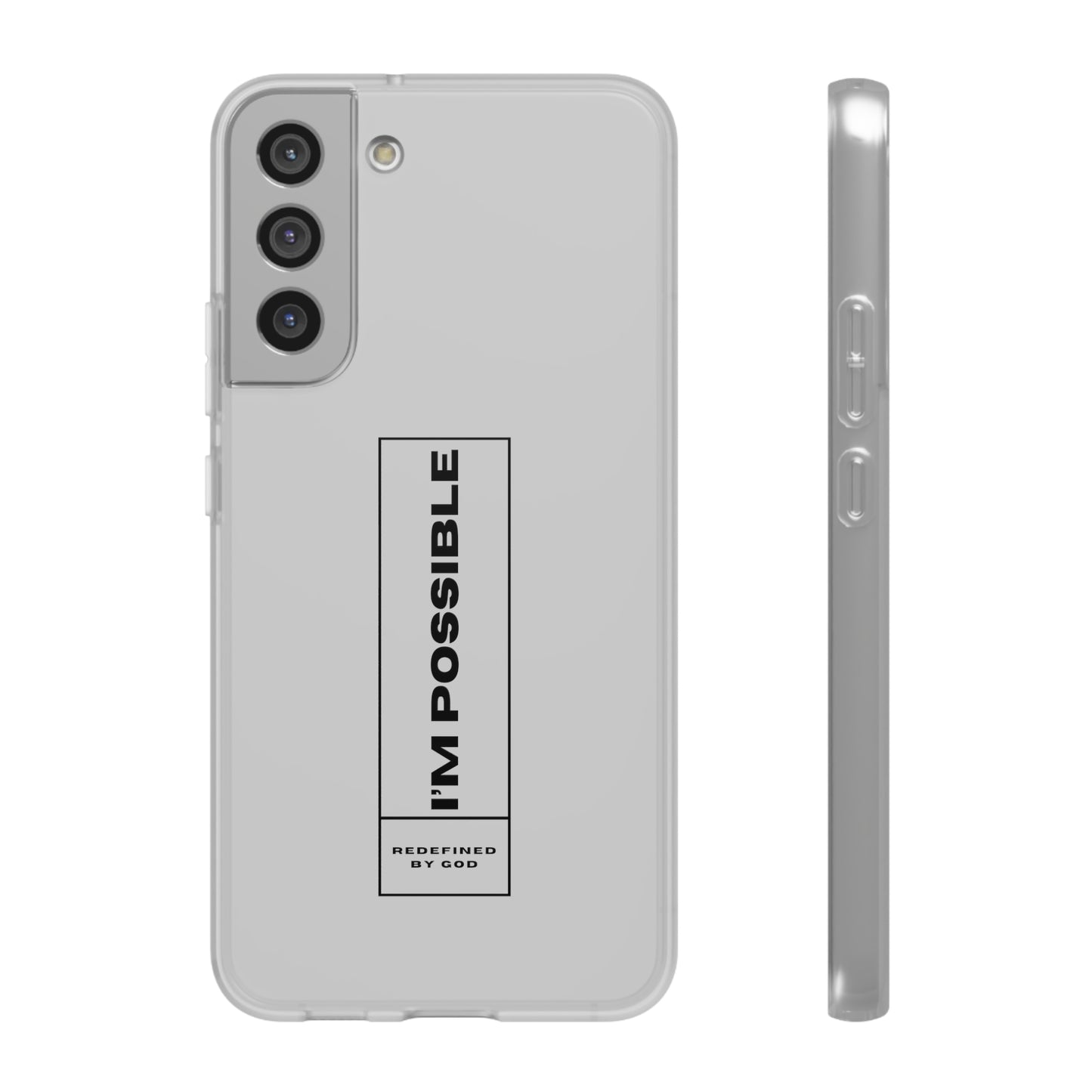 I'm Possible Redefined By God Christian Flexi Phone Case Printify