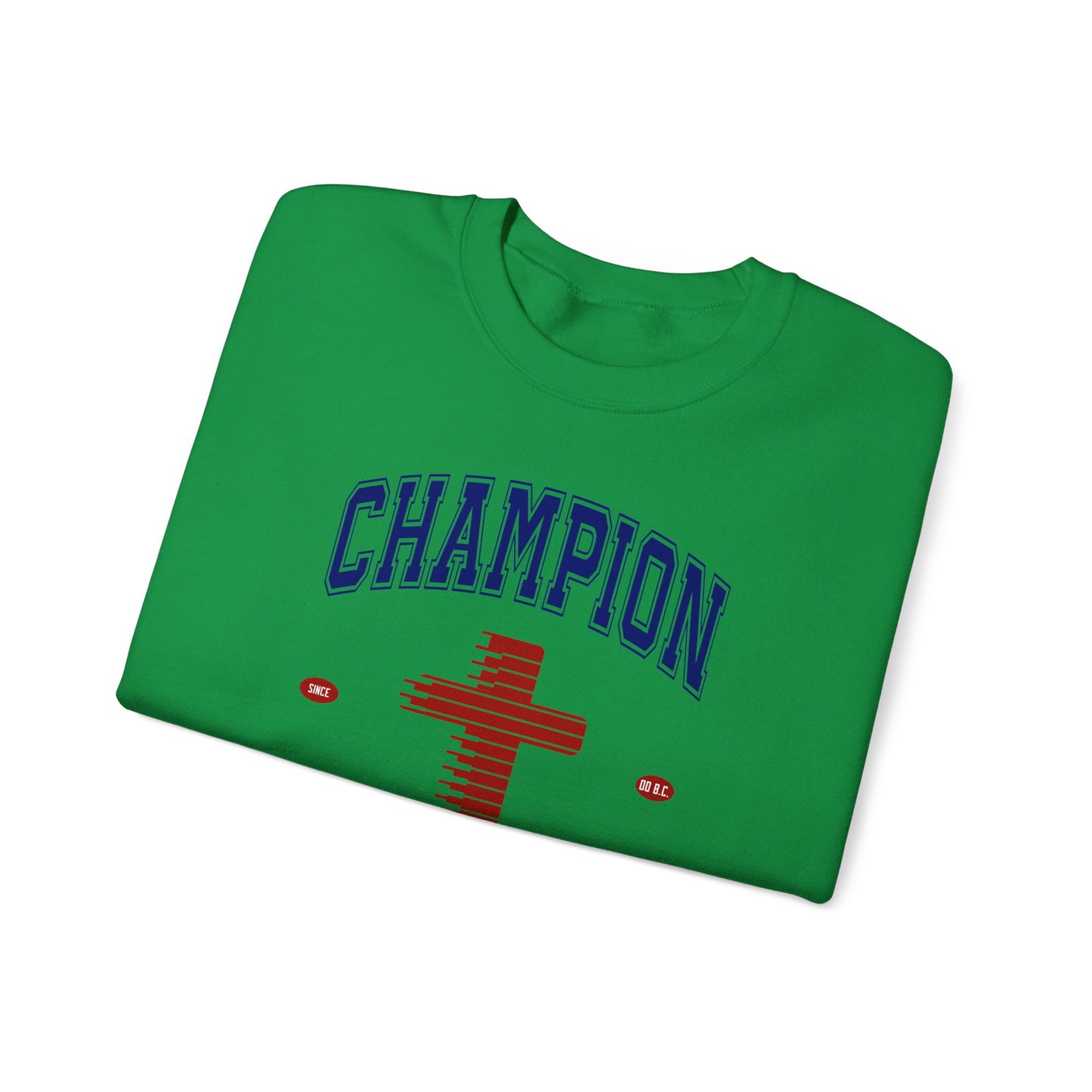 Champion Christ Always Wins Unisex Heavy Blend™ Crewneck Christian Sweatshirt