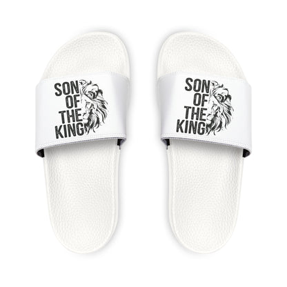 Youth Sandals with Removable Straps - Perfect for Summer Fun, Pool Days, and Family Outings - 'Son of the King' Design, Vacation [...]