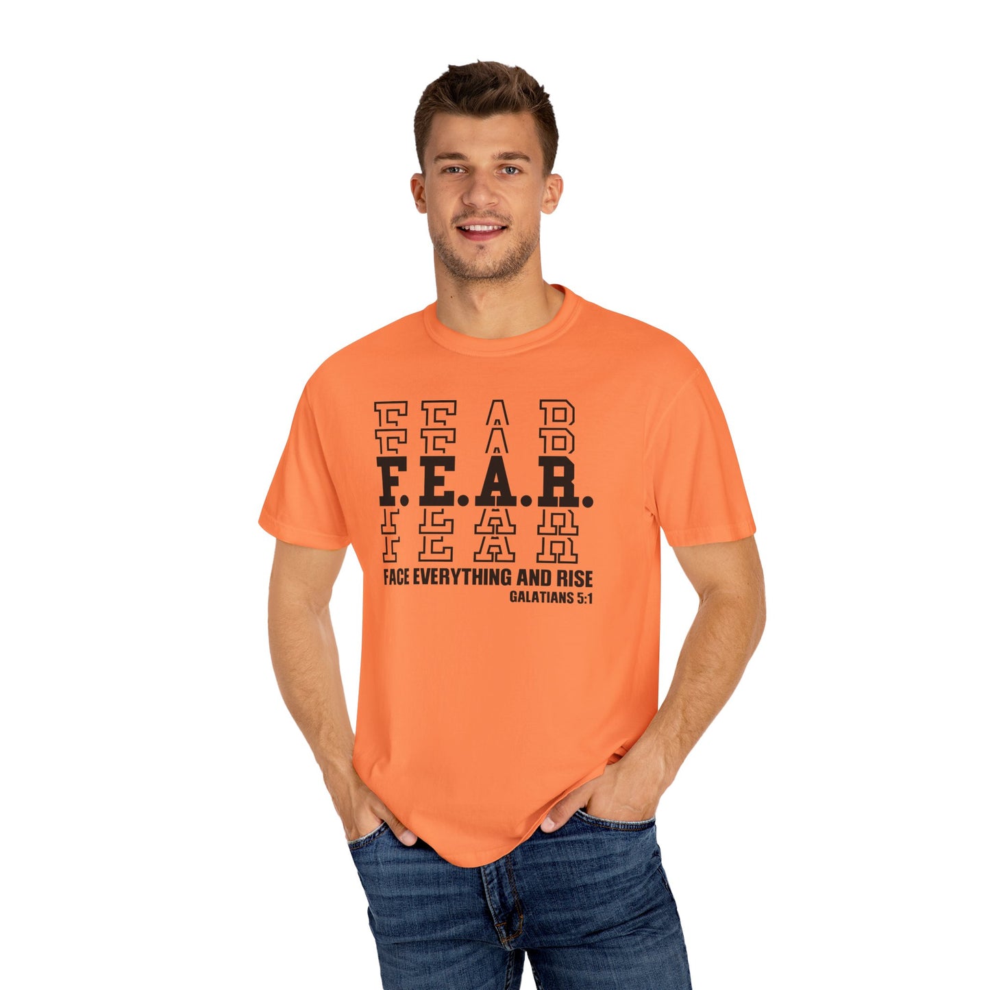 FEAR Face Everything And Rise Unisex Christian T-shirt