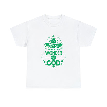 I Am The Miracle Working Wonder Of  Unisex Heavy Cotton Tee