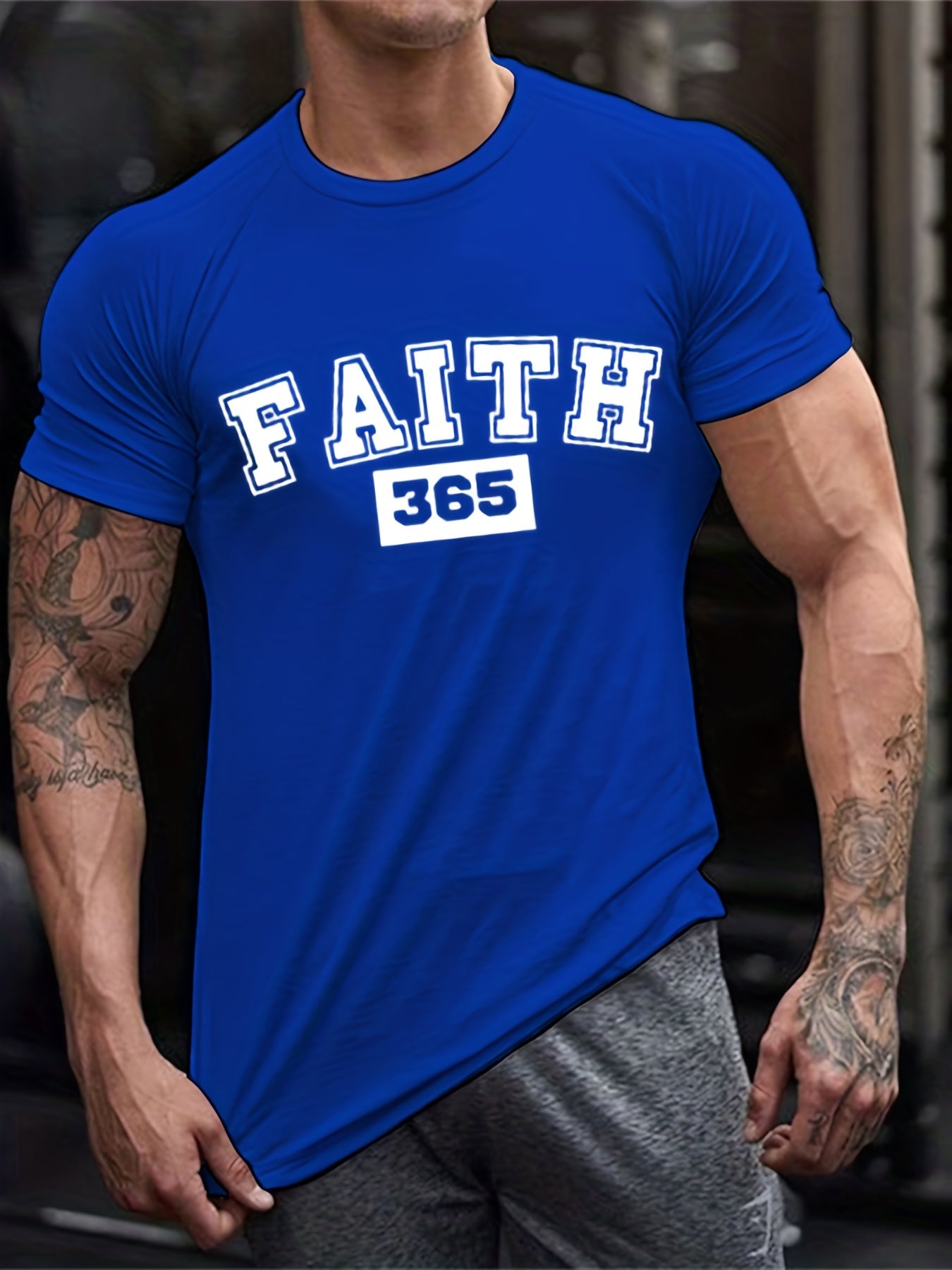 Faith 365 Men's Christian T-Shirt claimedbygoddesigns