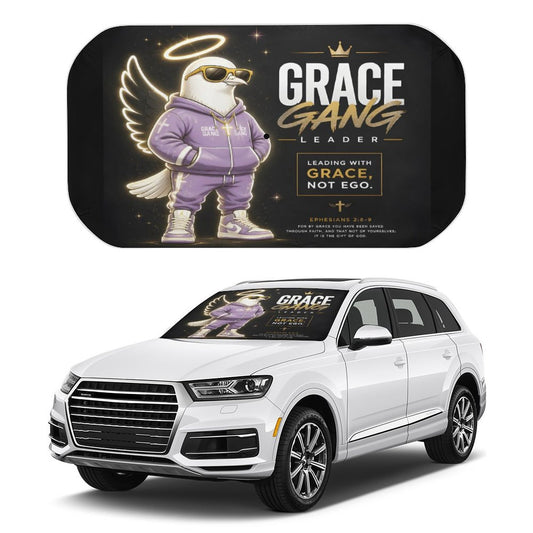 Grace Gang – Christian Car Sunshade Umbrella - ClaimedbyGodDesigns
