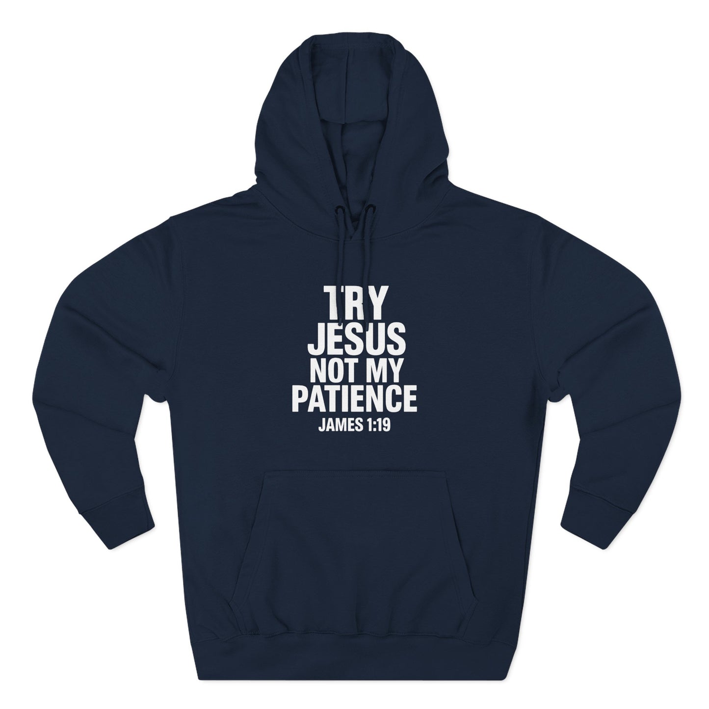 Inspirational Three - Panel Fleece Hoodie – Faith - Based Apparel, Christian Gift, Cozy Layer, Funny Unisex HoodedSweatshirt, Everyday Wear - ClaimedbyGodDesigns
