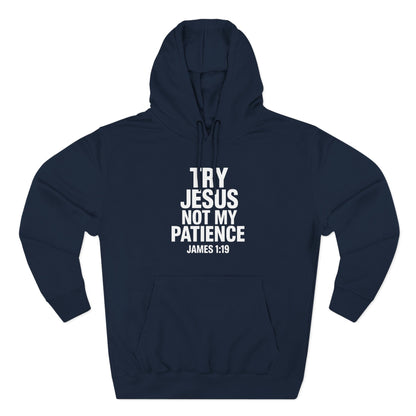 Inspirational Three - Panel Fleece Hoodie – Faith - Based Apparel, Christian Gift, Cozy Layer, Funny Unisex HoodedSweatshirt, Everyday Wear - ClaimedbyGodDesigns