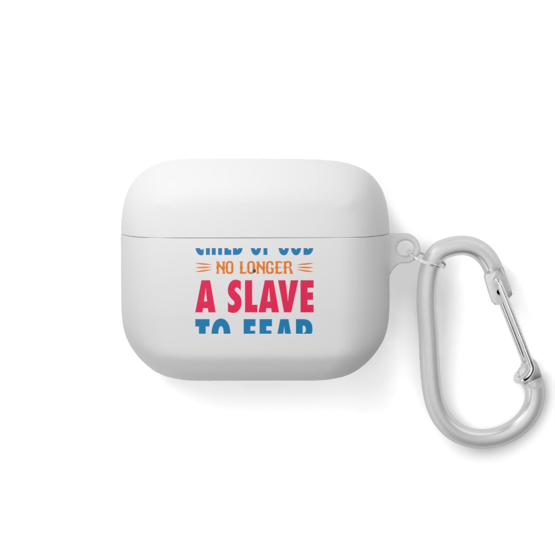 Child Of God No Longer A Slave To Fear Christian Airpod / Airpods Pro Case cover Printify