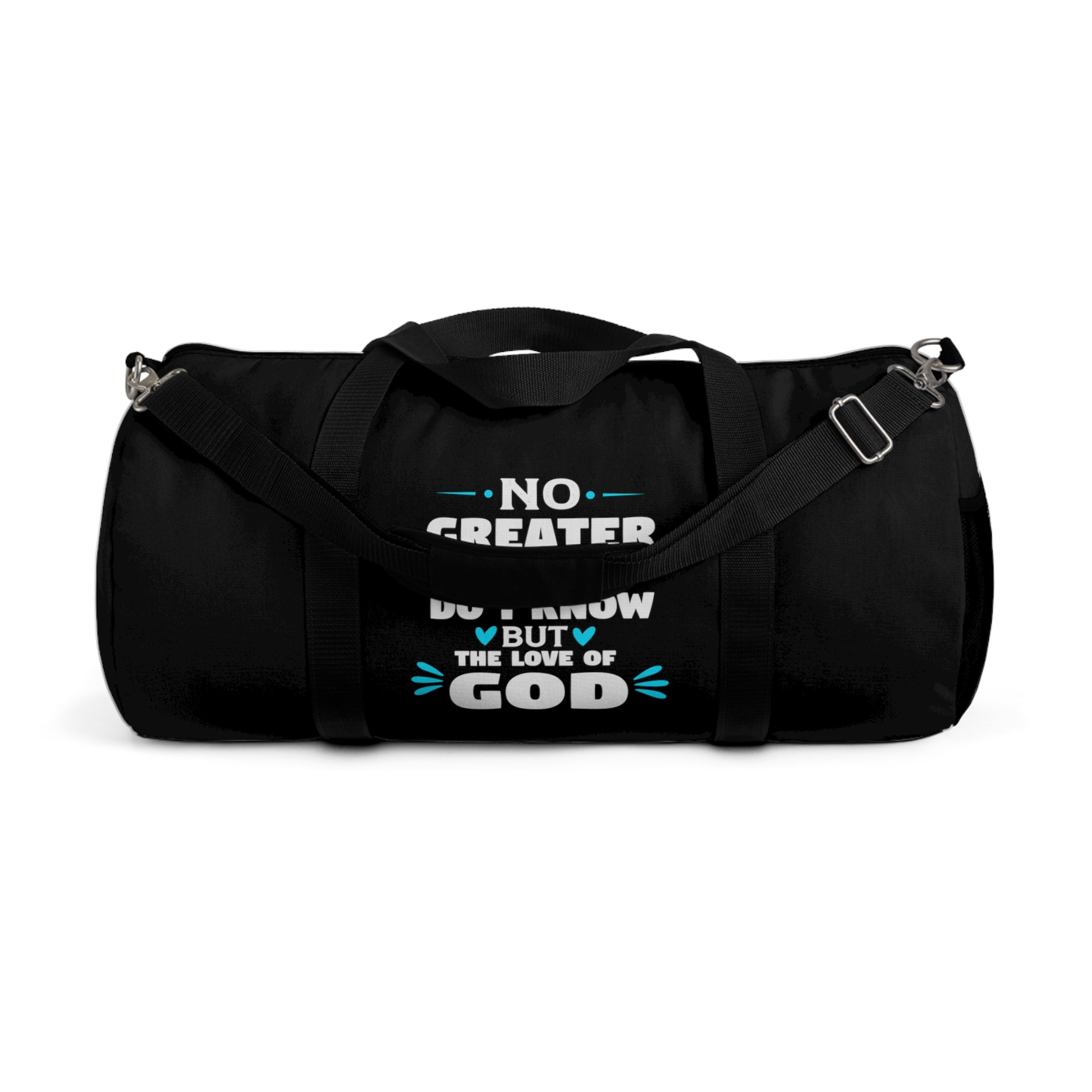 No Greater Love Do I Know But The Love Of God Christian Duffel Bag Printify