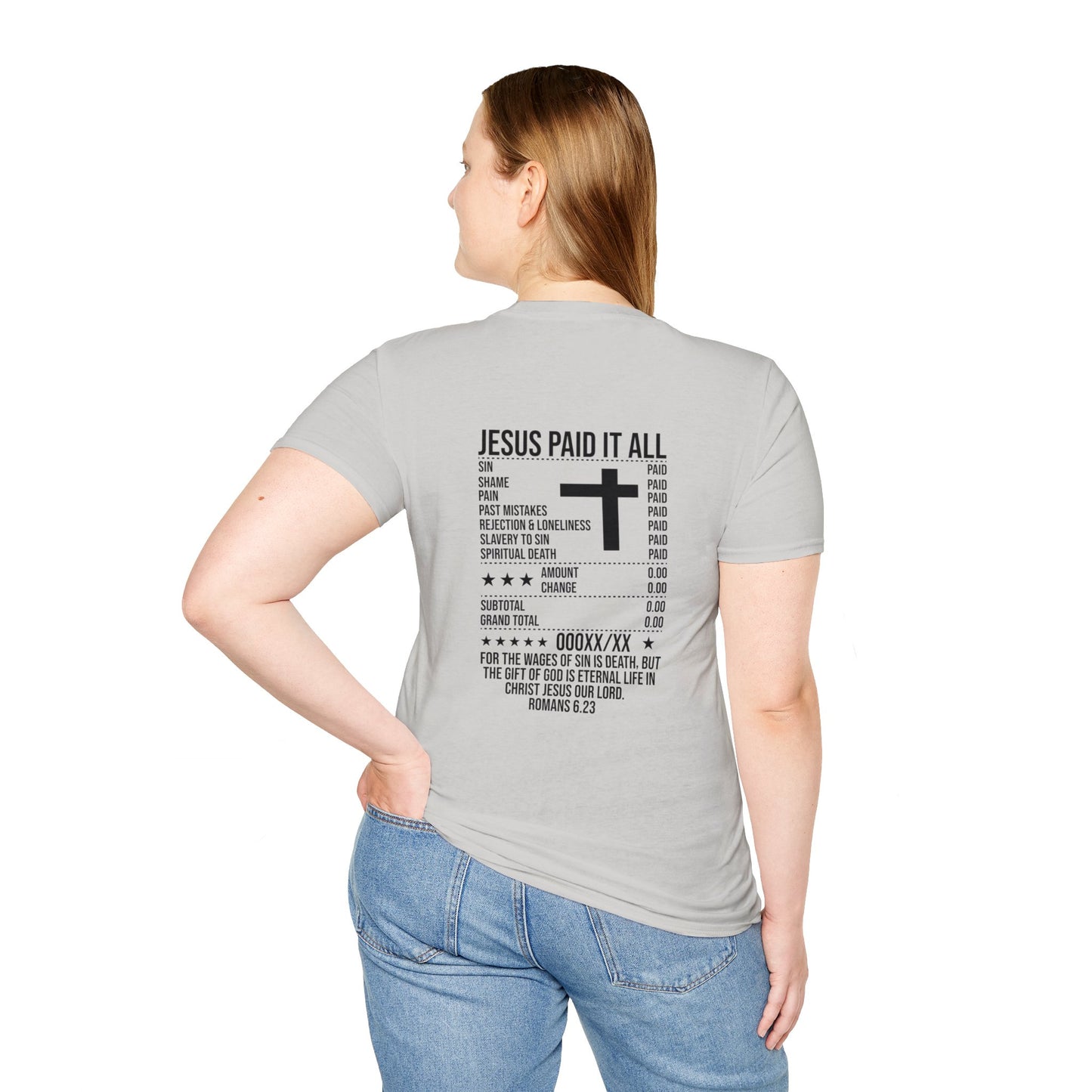 Paid In Full Jesus Paid It All Christian Unisex T-shirt