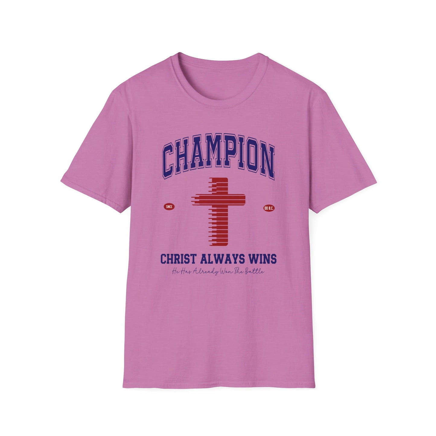 Champion Christ Always Wins Unisex Christian T-shirt