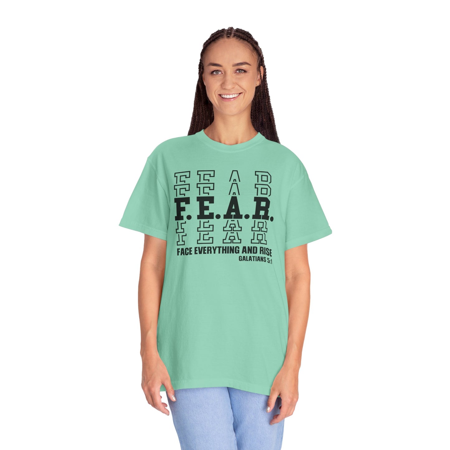 FEAR Face Everything And Rise Unisex Christian T-shirt