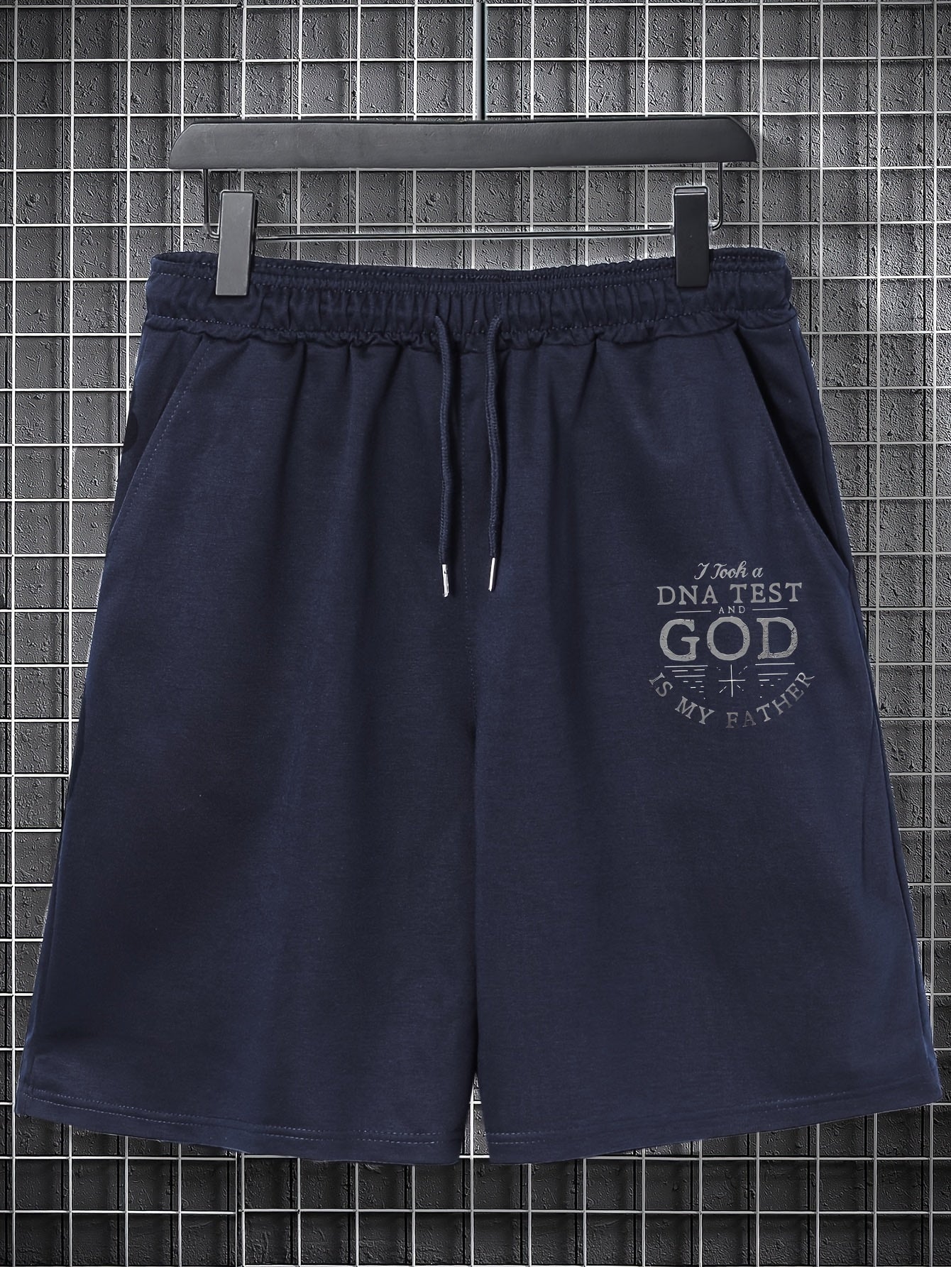 I Took A DNA Test Men's Christian Shorts claimedbygoddesigns