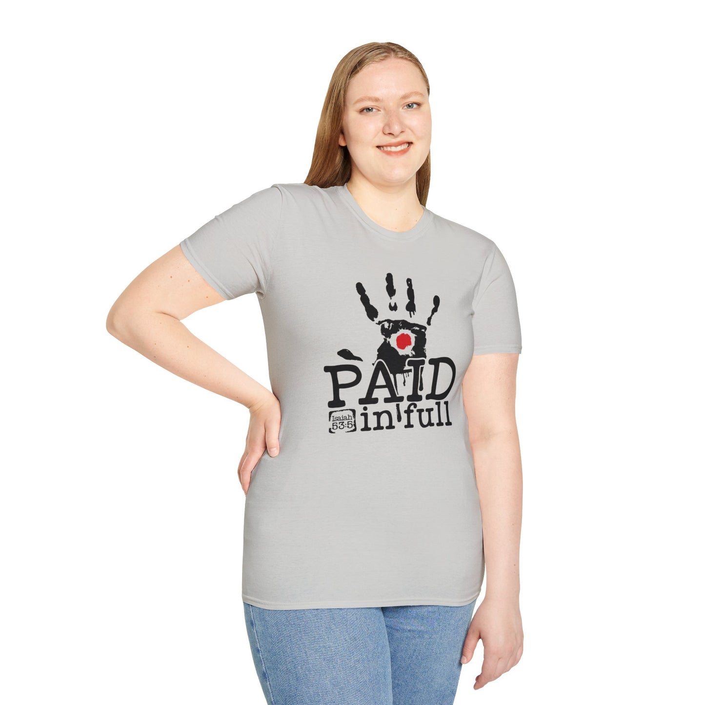 Paid In Full Jesus Paid It All Christian Unisex T-shirt