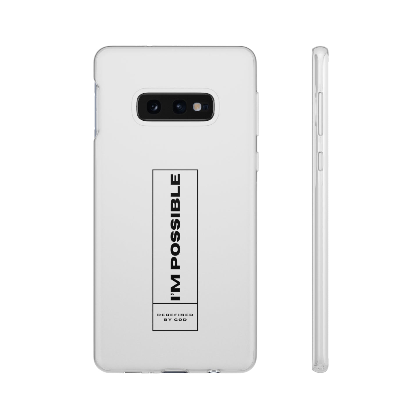 I'm Possible Redefined By God Christian Flexi Phone Case Printify