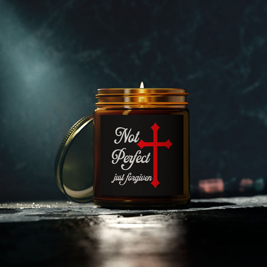 Not Perfect Just Forgiven Christian Scented Candle (4oz, 9oz)