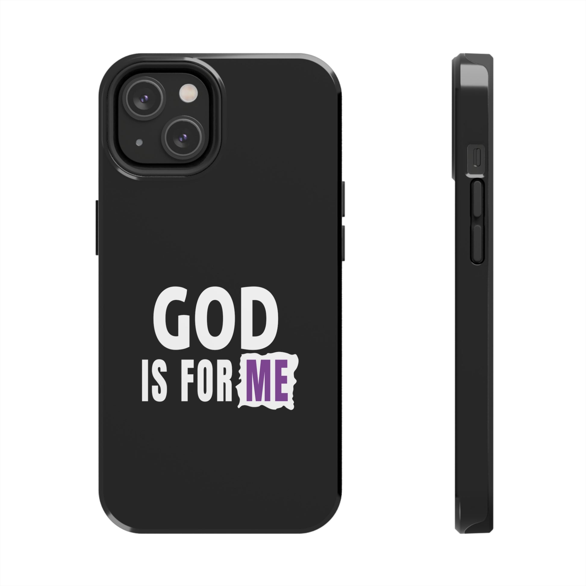 God Is For Me Christian Phone Tough Phone Cases, Case-Mate Printify