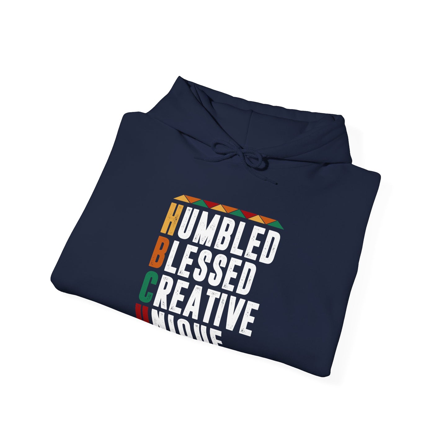 HBCU Humbled Blessed Creative Unique Unisex Christian Hooded Pullover Sweatshirt