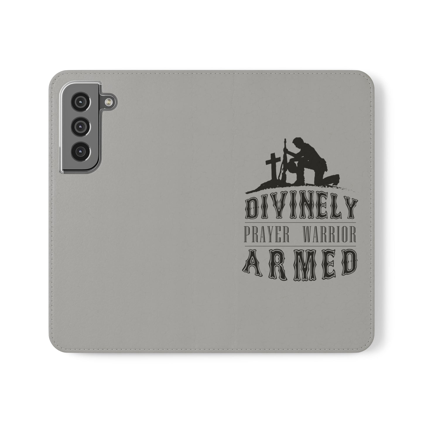 Divinely Armed Prayer Warrior Phone Flip Cases