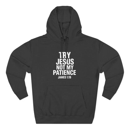 Inspirational Three - Panel Fleece Hoodie – Faith - Based Apparel, Christian Gift, Cozy Layer, Funny Unisex HoodedSweatshirt, Everyday Wear - ClaimedbyGodDesigns
