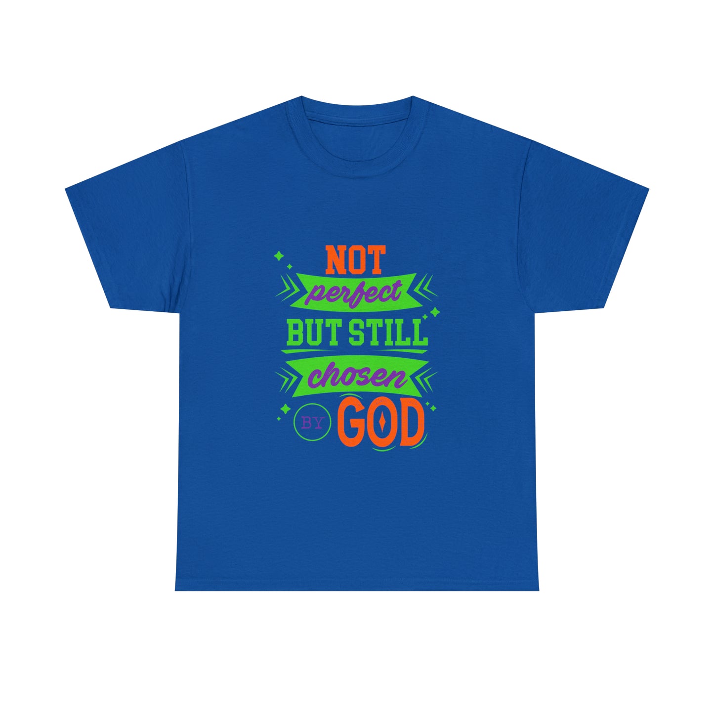 Not Perfect But Still Chosen By God Unisex Heavy Cotton Tee