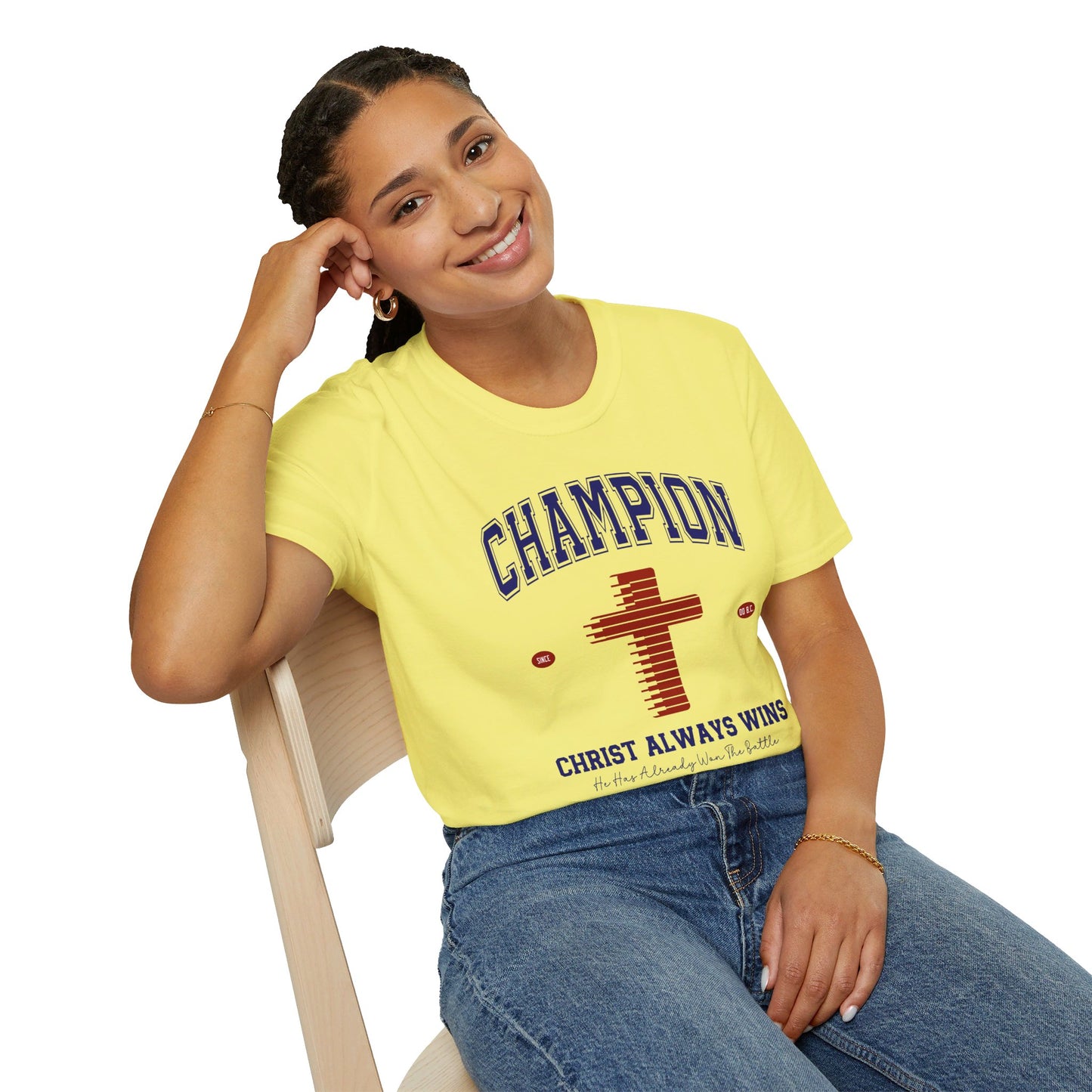 Champion Christ Always Wins Unisex Christian T-shirt