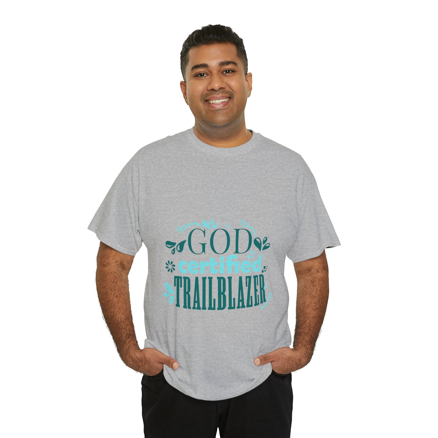 God Certified Trailblazer Unisex Heavy Cotton Tee