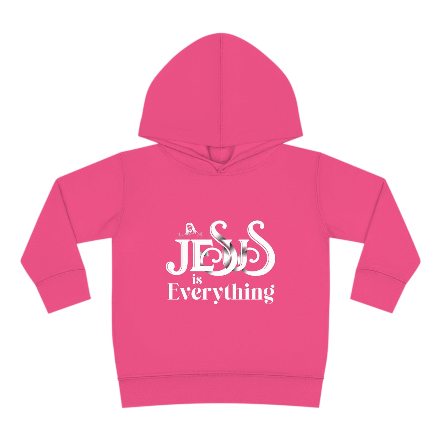 Jesus Is Everything Christian Toddler Pullover Fleece Hooded Sweatshirt