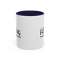 Faith-Inspired Coffee Accent Mug - Motivational Drinkware for Daily Inspiration