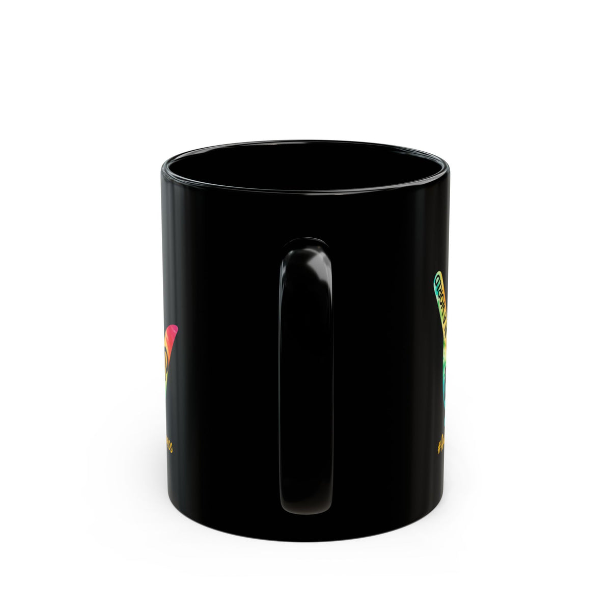 Inspirational Black Mug for Autism Awareness - 11oz & 15oz