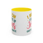 Inspirational Coffee Accent Mug - "I Run on Coffee & " - Perfect Gift for Faith & Coffee Lovers