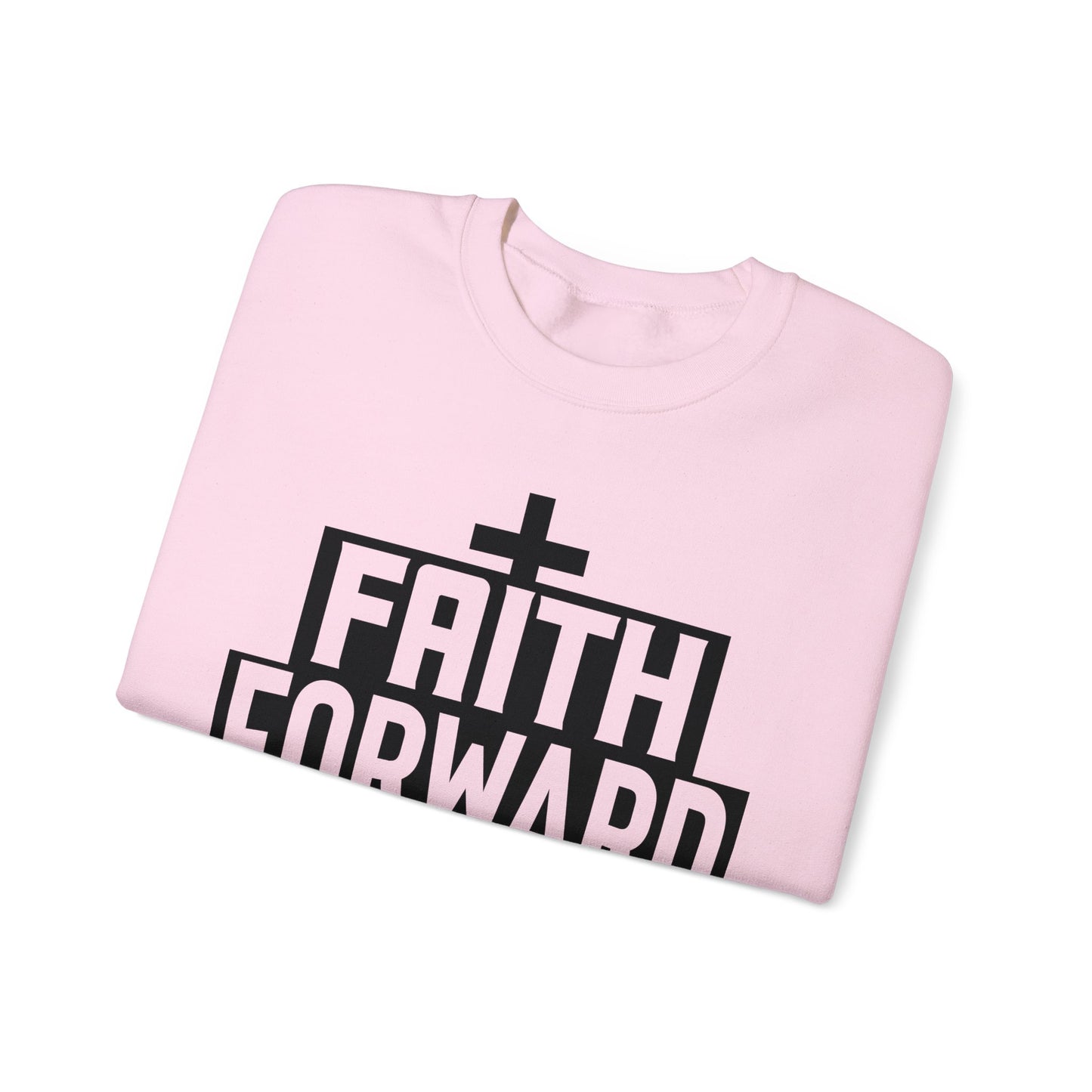 Faith Forward  Unisex Heavy Blend™ Crewneck Christian Sweatshirt