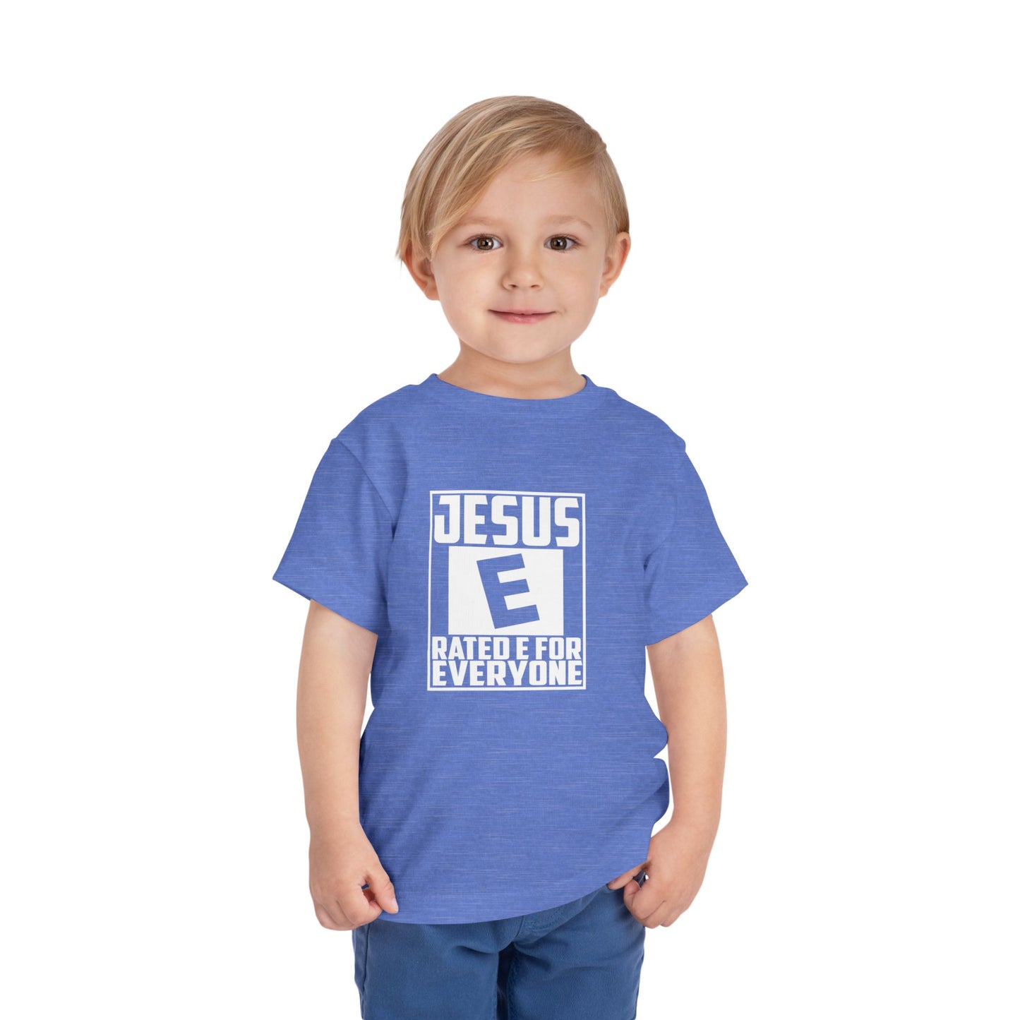 Jesus Rated E For Everyone Christian Toddler T-Shirt