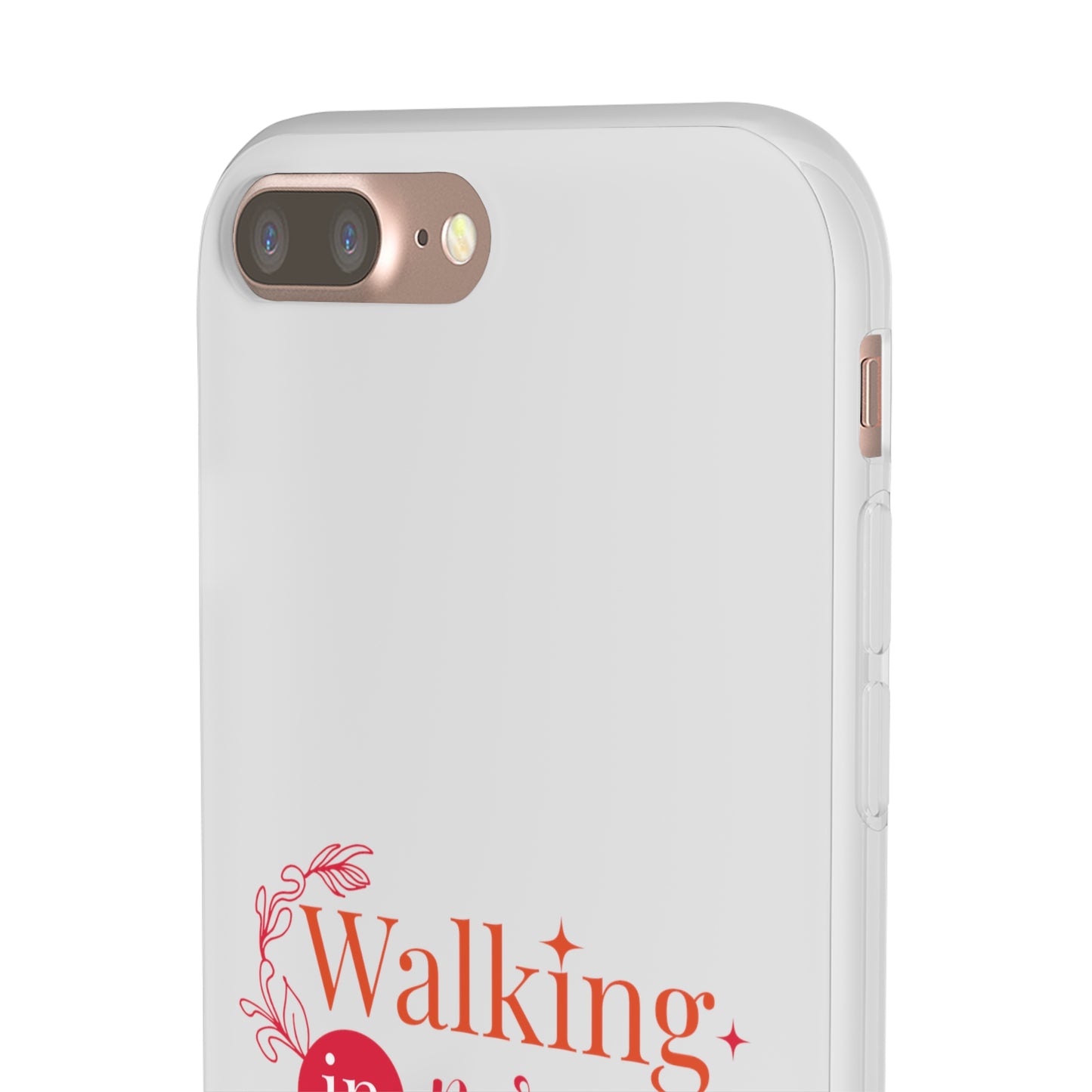 Walking In Purpose On Purpose For His Purpose  Flexi Phone Case