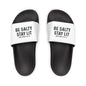 Casual Comfort Women's Christian Sandals - 'Be Salty Stay Lit' - Perfect for Summer Outings