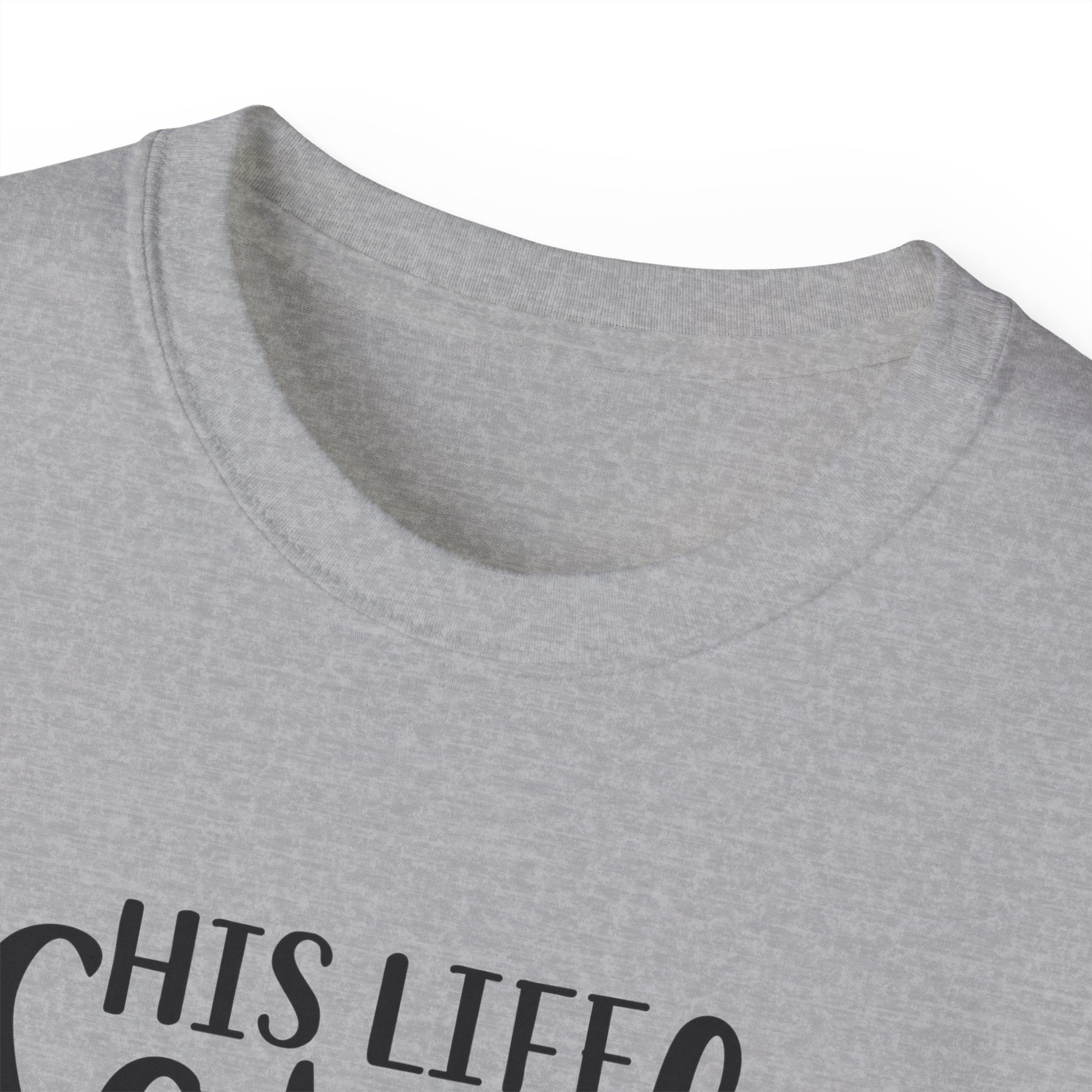 His Life Saved My Life Unisex Christian Ultra Cotton Tee Printify