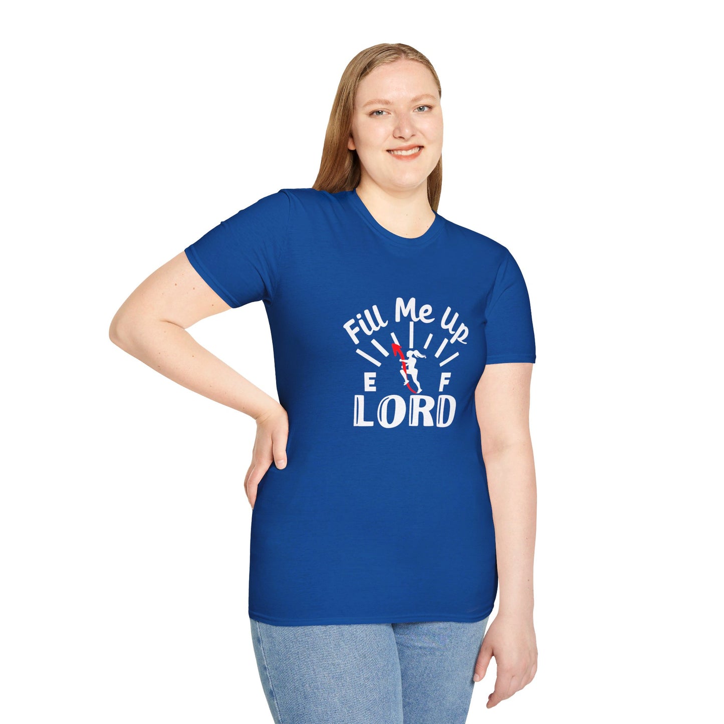 Fill Me Up Lord Funny Unisex Christian T-shirt