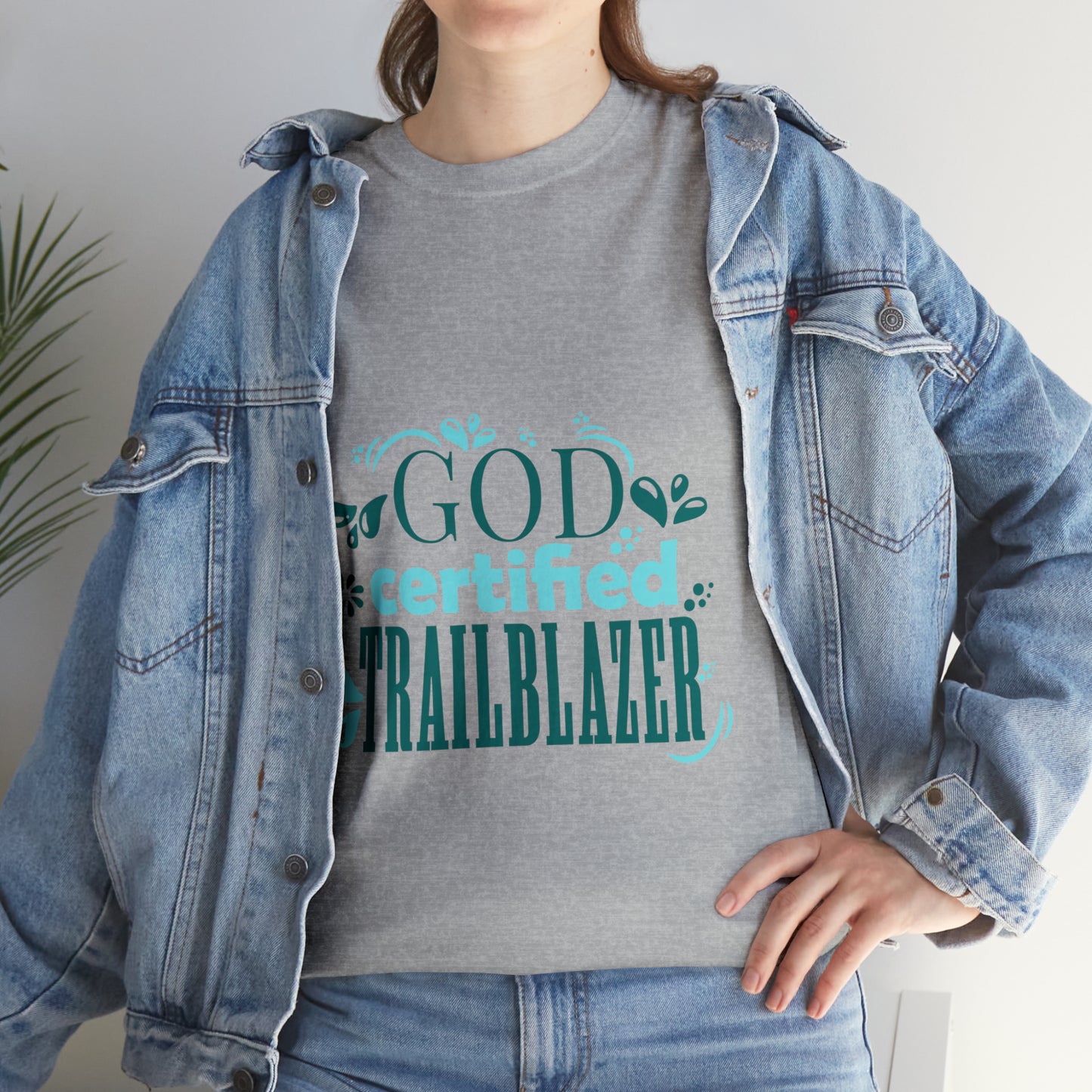 God Certified Trailblazer Unisex Heavy Cotton Tee