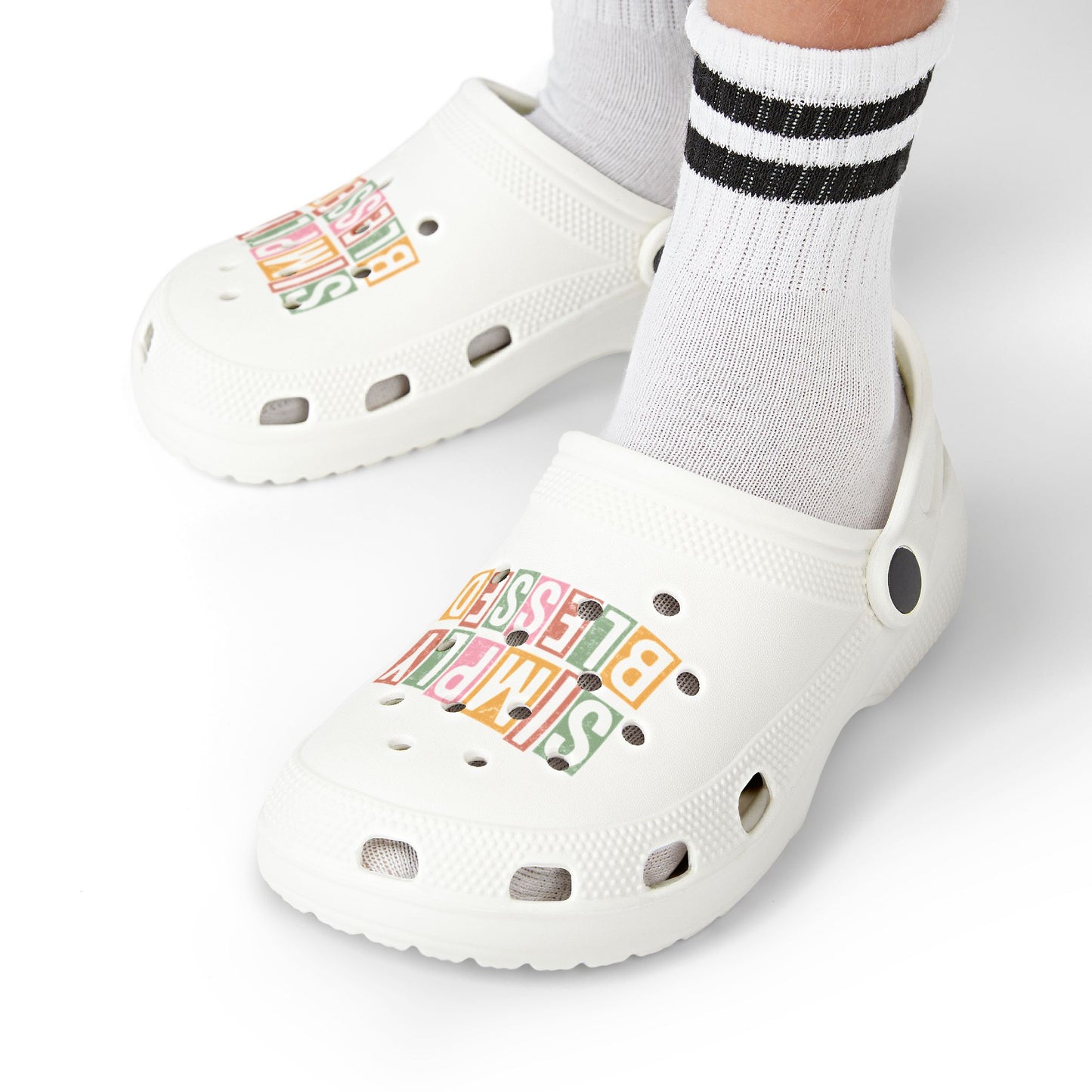 Kid's Clogs - Simply Blessed EVA Foam Slip-On Shoes