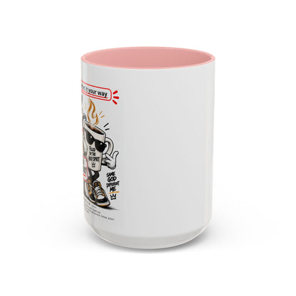 Sorry, This Vessel Is Already Occupied Personalized Christian Coffee Mug — Called by Name Accent Mug (15oz)