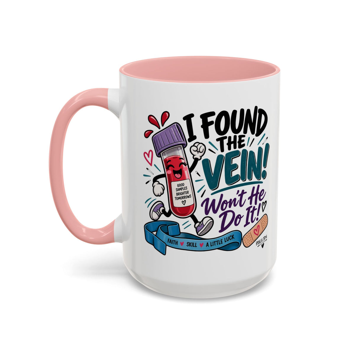 I Found the Vein! Phlebotomy Coffee Mug – Funny Nurse / Phlebotomist Gift (11/15oz)