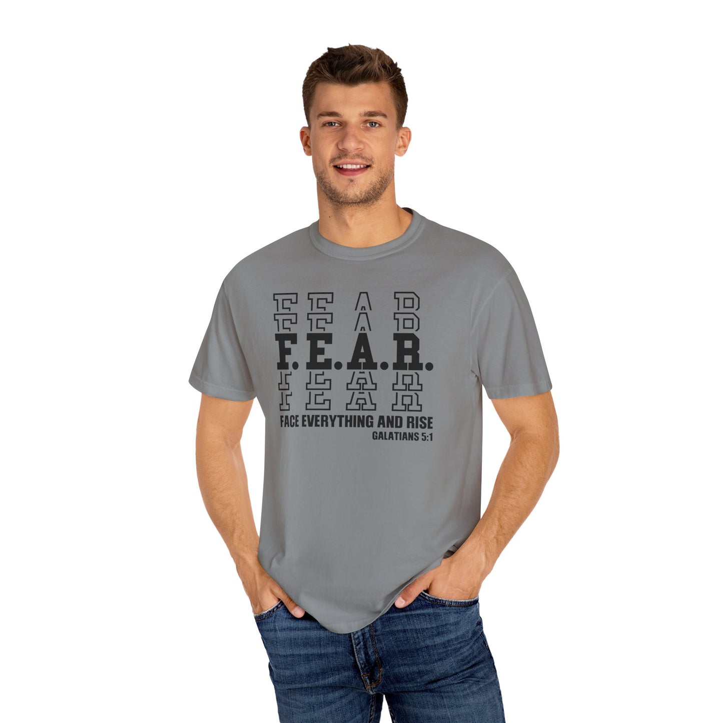 FEAR Face Everything And Rise Unisex Christian T-shirt