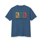 Dad Dedicated and Devoted Cotton Tee - Perfect Gift for Father's Day