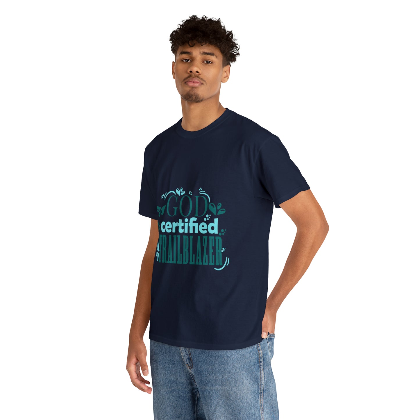 God Certified Trailblazer Unisex Heavy Cotton Tee