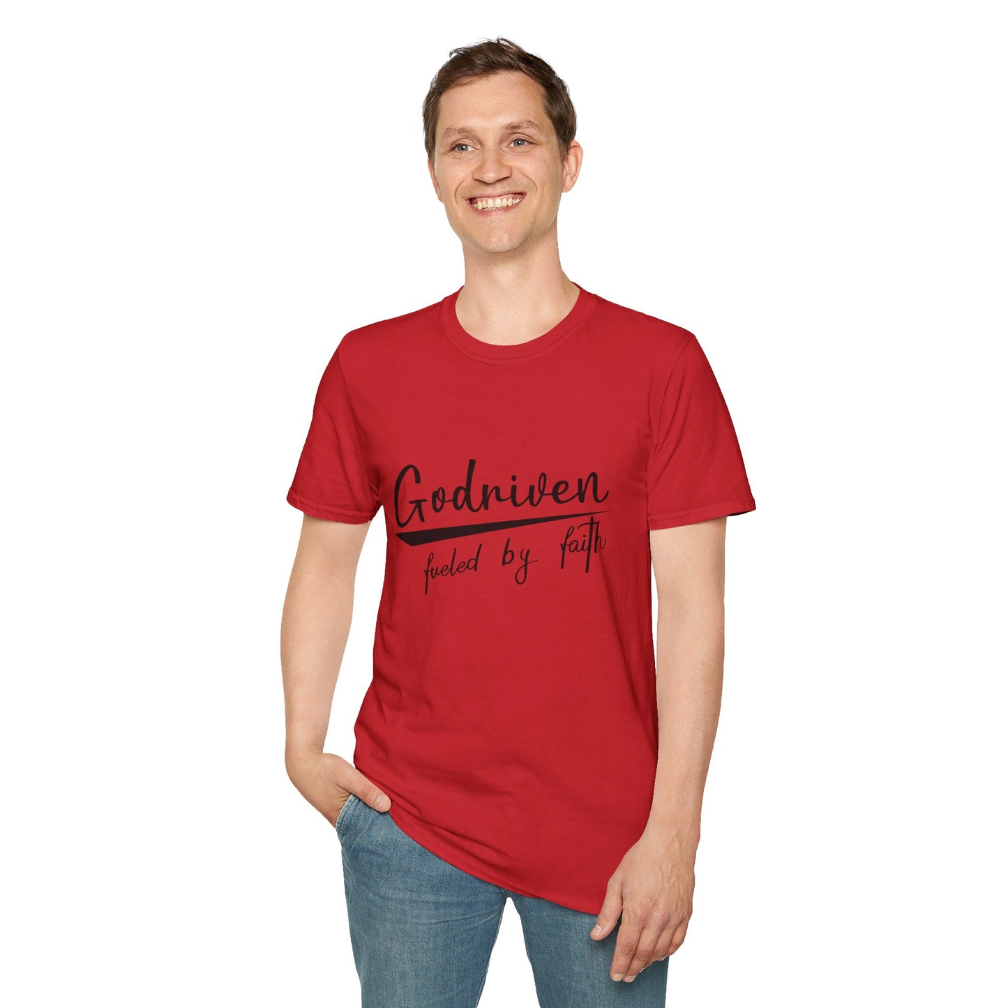 Godriven Fueled By Faith Unisex Christian T-shirt