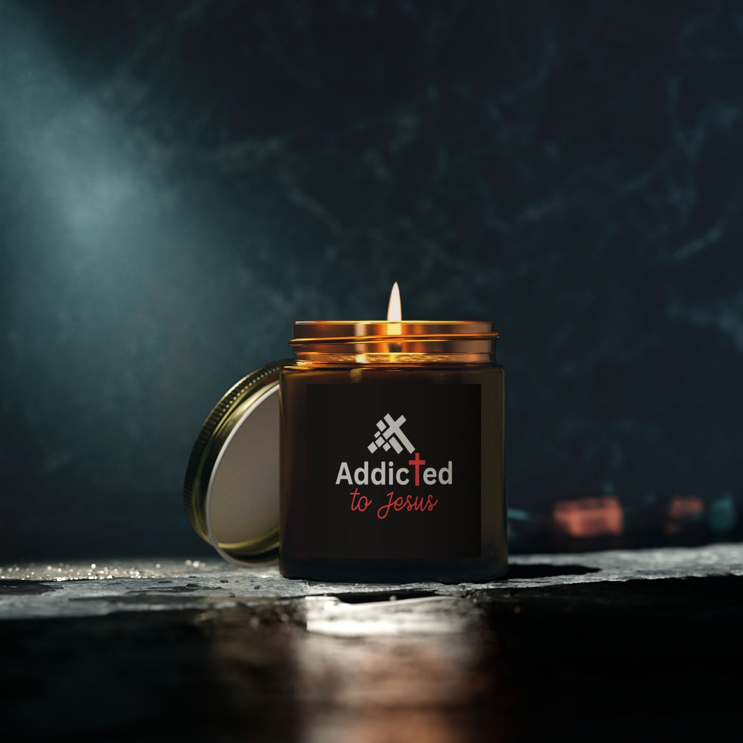 Addicted To Jesus Christian Scented Candle (4oz, 9oz)